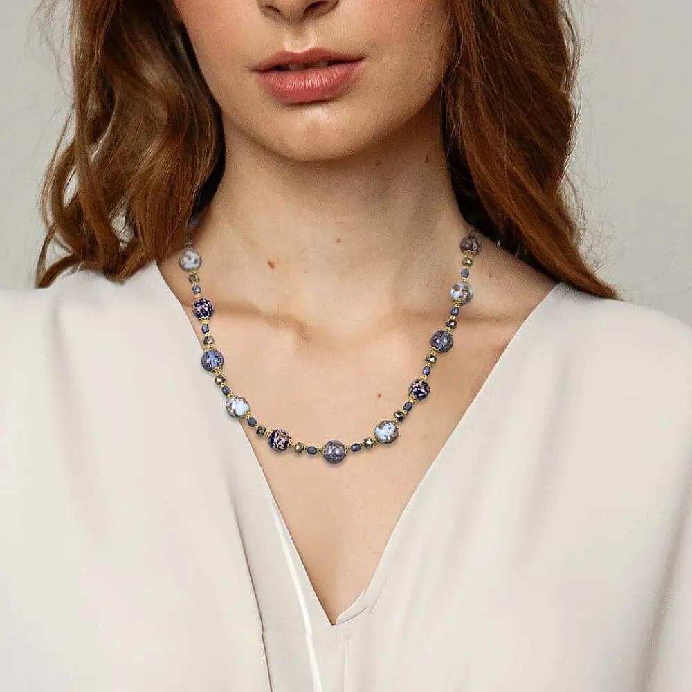 Discount Collier Verre de Murano En Finesse Colliers Et Pendentifs