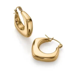 Shop Créoles Bord Audacieux Boucles D'oreilles