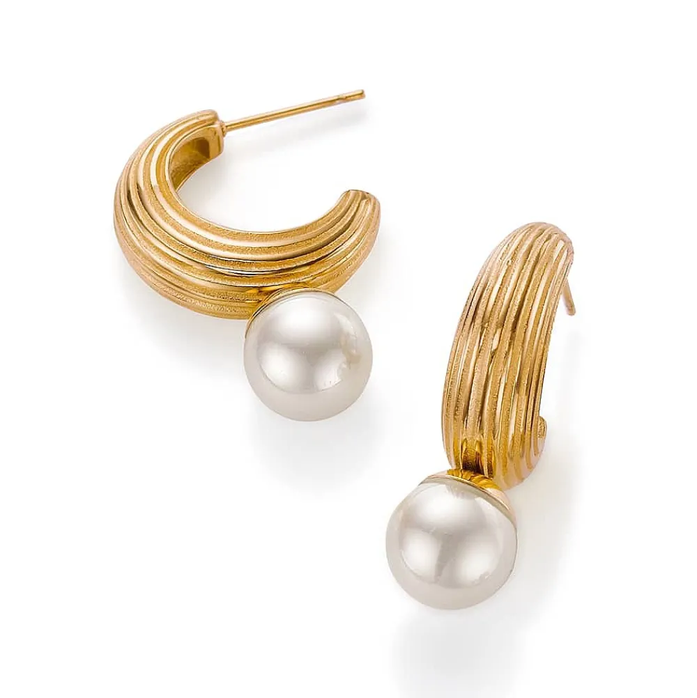 Store Créoles Sens du Drame Boucles D'oreilles