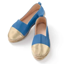Clearance Espadrilles Bleu Marine Passez à l’Action Chaussures Et Chaussons