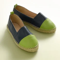 Best Espadrilles en Cuir Pas Légers Chaussures Et Chaussons