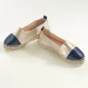 Online Espadrilles en Cuir Pavé d’Or Chaussures Et Chaussons