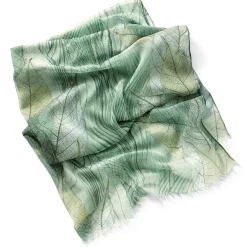 Sale Foulard Feuilles de Sauge Écharpes Et Foulards