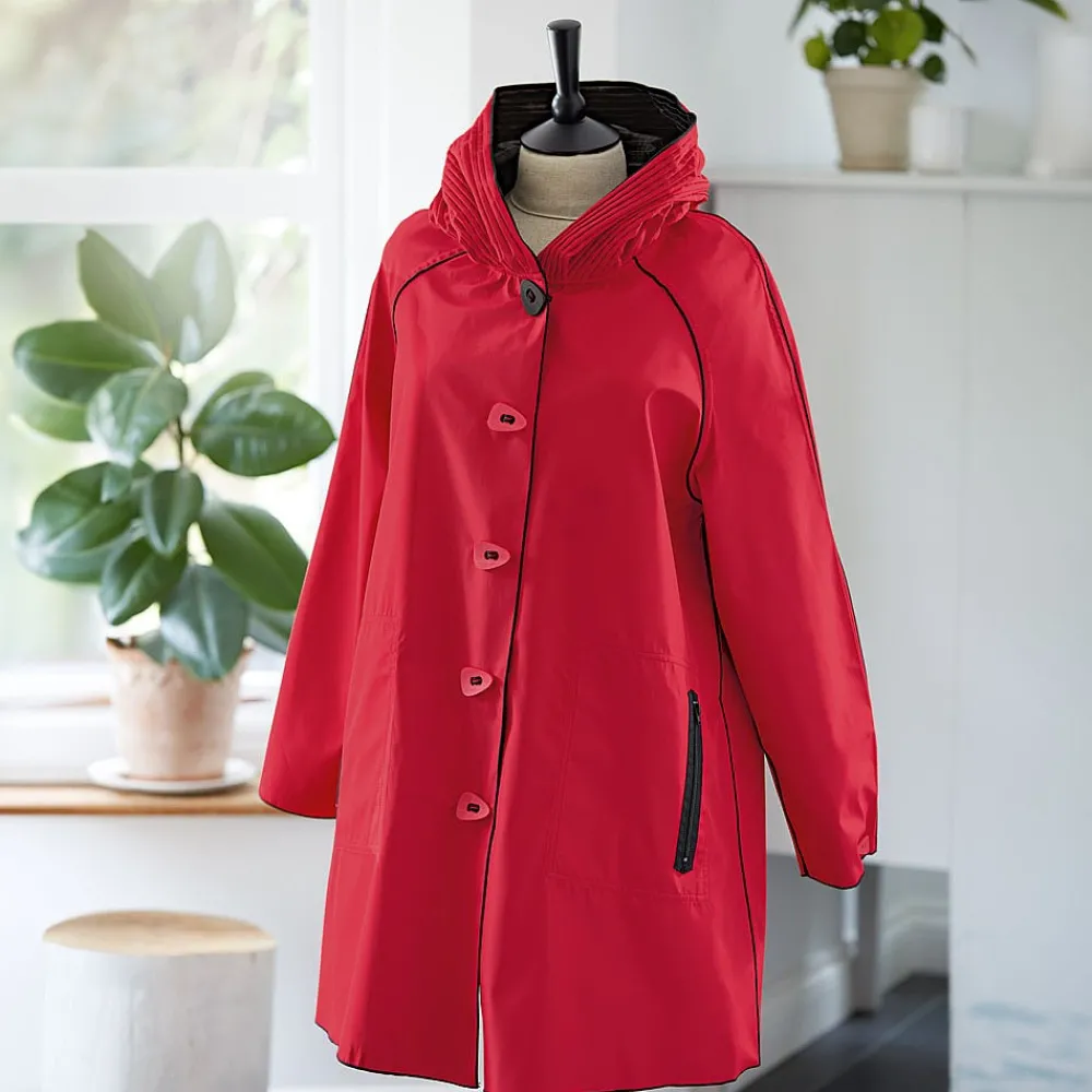 Sale Imperméable Peindre la Ville Vêtements