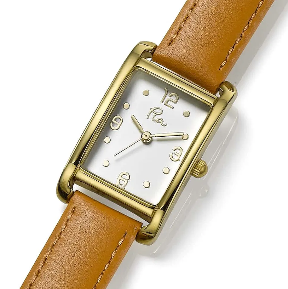 Best Sale Montre en Cuir Fauve Encore et Toujours Montres | Montres