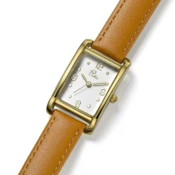 Best Sale Montre en Cuir Fauve Encore et Toujours Montres | Montres