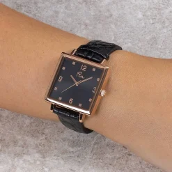 Flash Sale Montre Noire Signe du Temps Montres | Montres