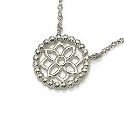 Fashion Pendentif en Argent À Méditer Colliers Et Pendentifs