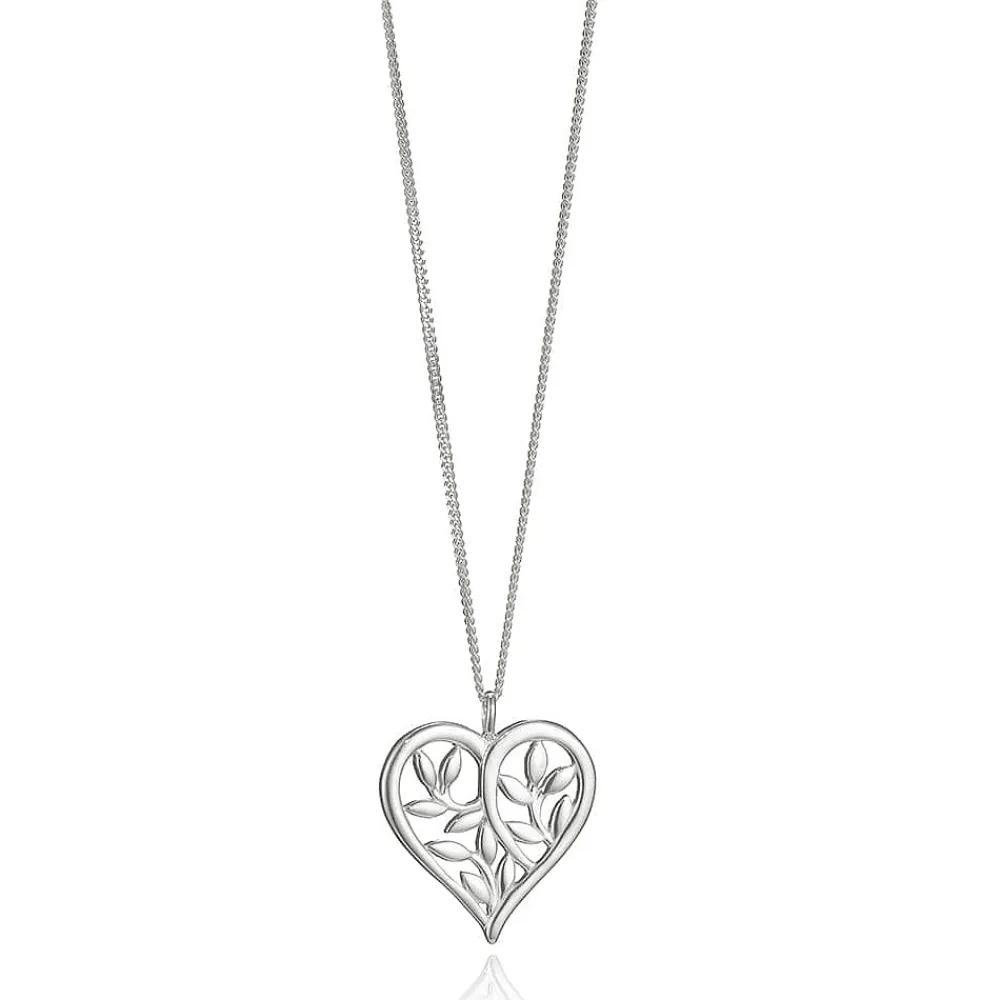 Cheap Pendentif en Argent Du Cœur Colliers Et Pendentifs