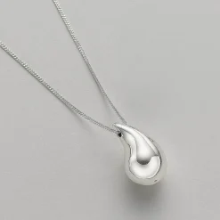 New Pendentif en Argent Poli Colliers Et Pendentifs