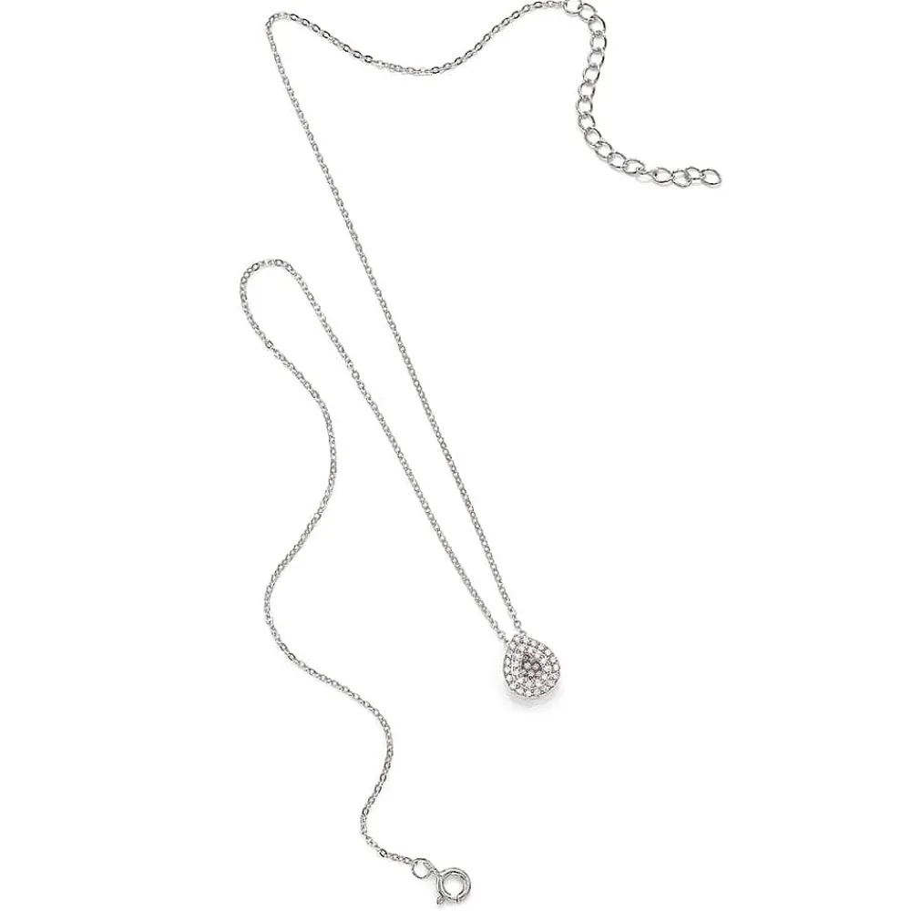 Cheap Pendentif en Argent Profondeurs Éblouissantes Colliers Et Pendentifs