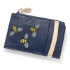 Flash Sale Porte-cartes en Cuir Marine Bonheur d’Abeille Sacs | Portefeuilles & Porte-monnaie