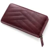 Cheap Portefeuille en Cuir Émotion Sangria Sacs | Portefeuilles & Porte-monnaie