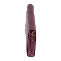 Cheap Portefeuille en Cuir Émotion Sangria Sacs | Portefeuilles & Porte-monnaie