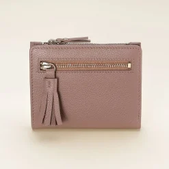 New Portefeuille en Cuir Plus Belle en Rose Poudré Sacs | Portefeuilles & Porte-monnaie