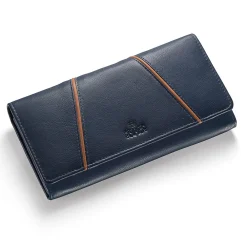 Online Portefeuille en Cuir Purement Marine Sacs | Portefeuilles & Porte-monnaie