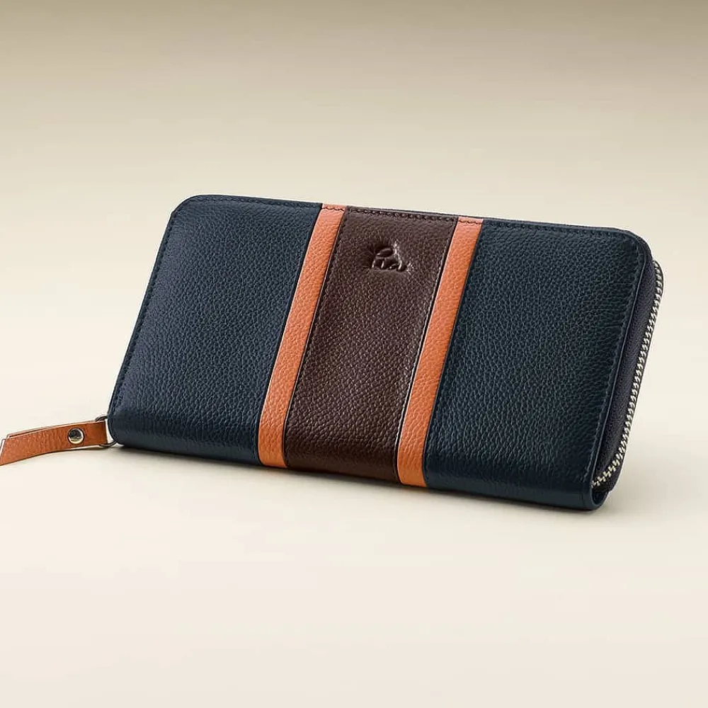 Cheap Portefeuille en Cuir Une Ligne Délicate Sacs