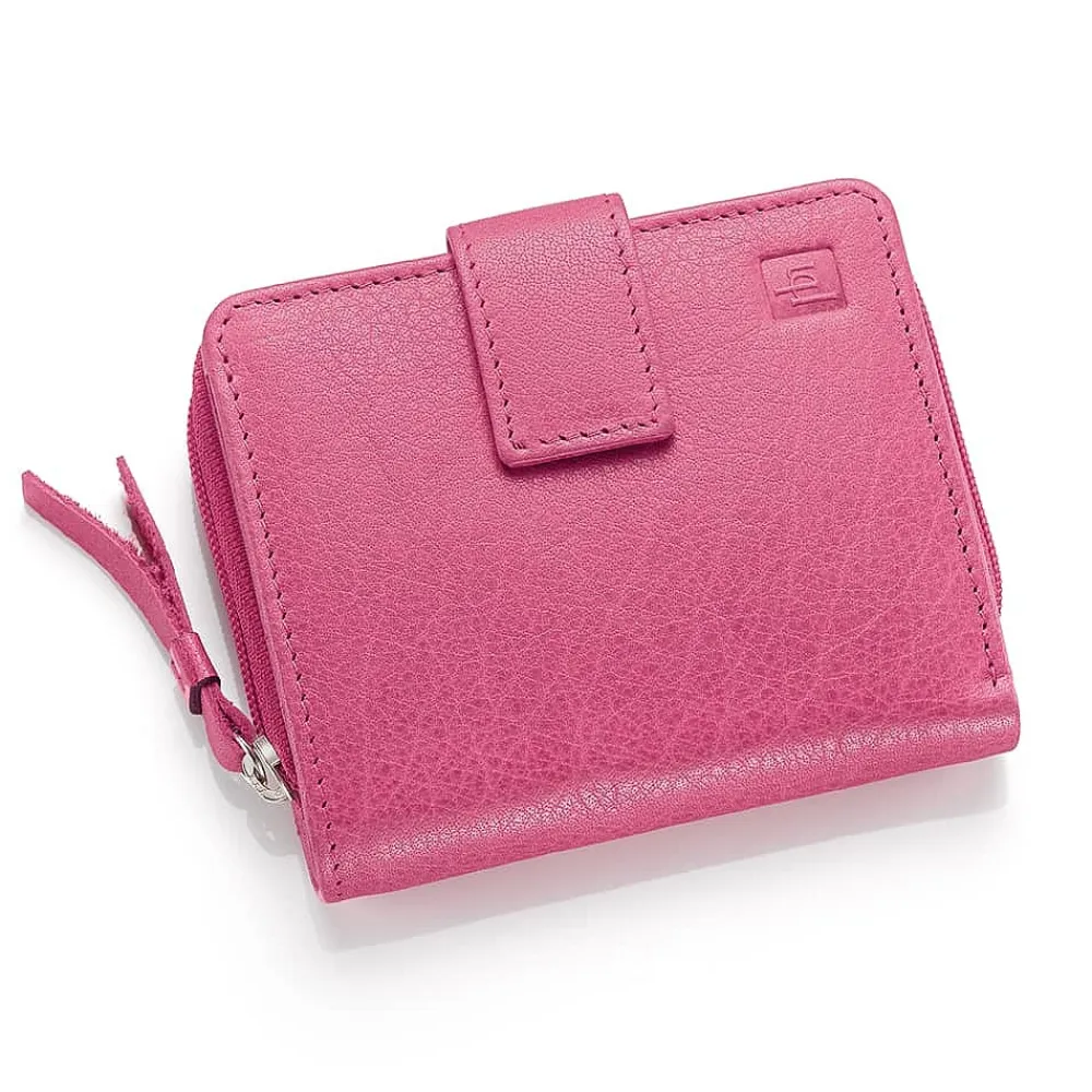 Sale Porte-monnaie en Cuir Particulièrement Rose Sacs | Portefeuilles & Porte-monnaie