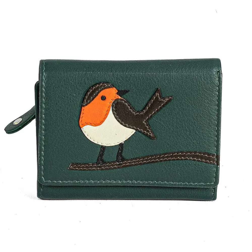 Best Sale Porte-Monnaie Joyeux Rouge-Gorge Messager Sacs | Portefeuilles & Porte-monnaie