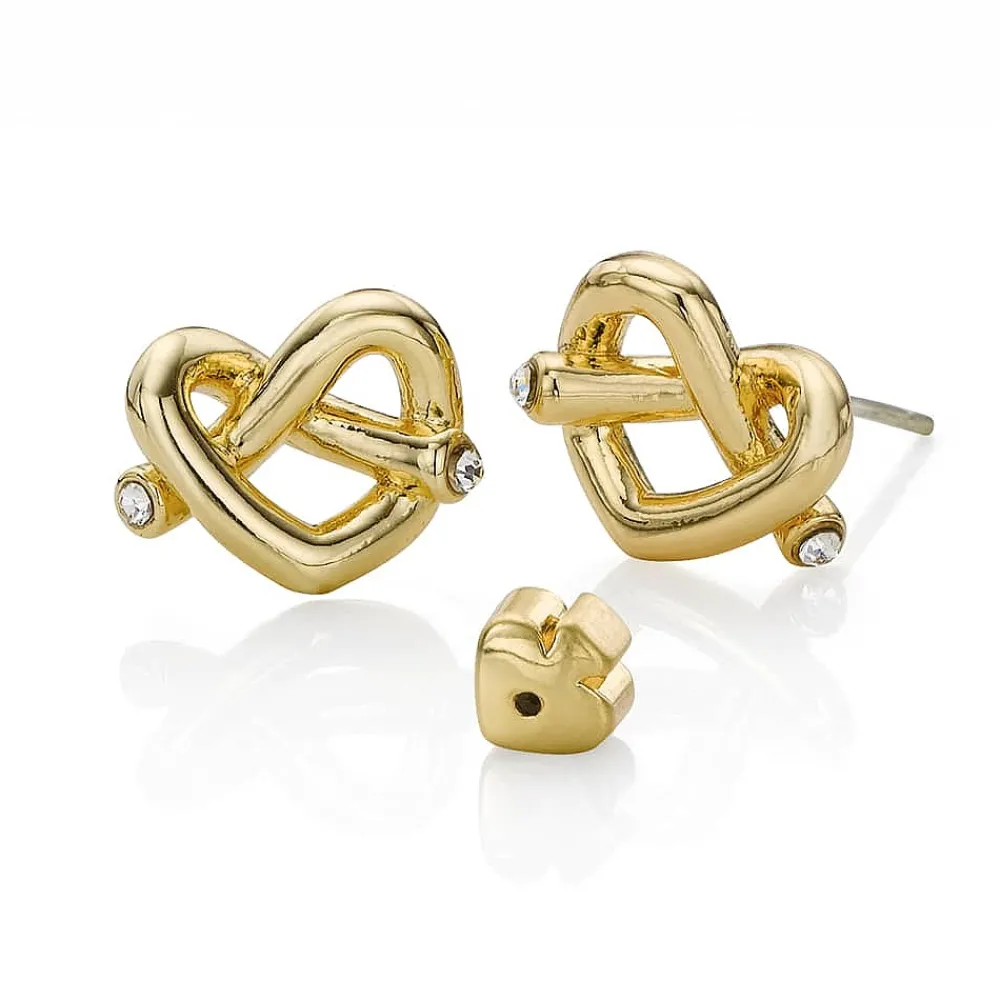 Best Sale Puces Croisez Mon Cœur Boucles D'oreilles