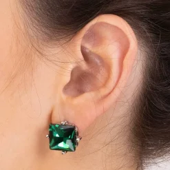 Outlet Puces en Cristal Faites votre Entrée Boucles D'oreilles