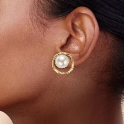 New Puces Encerclées par l’Élégance Boucles D'oreilles