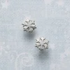 Best Sale Puces Flocon de Neige Boucles D'oreilles