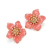 Sale Puces Gaieté Florale Boucles D'oreilles