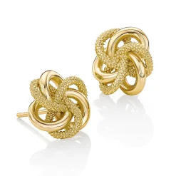 Hot Puces Nœuds de Connaissance Boucles D'oreilles