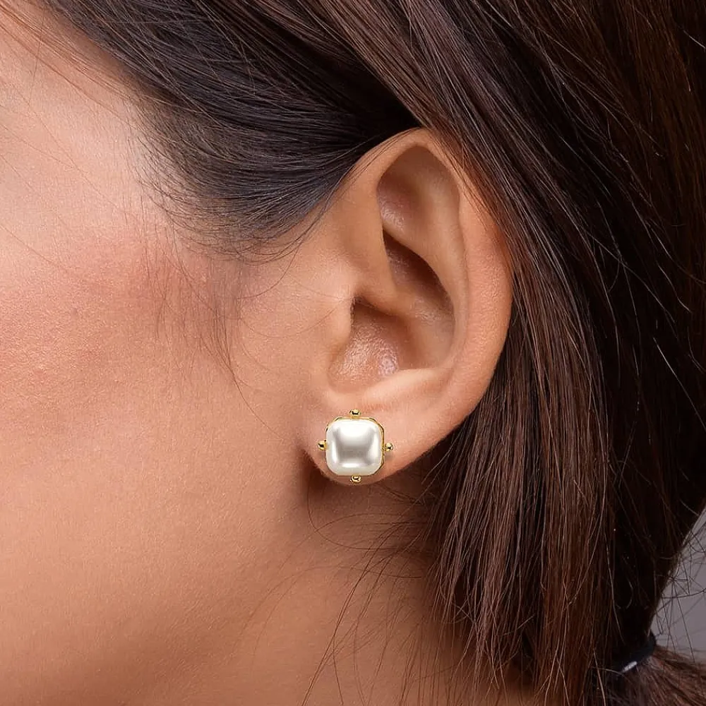 Shop Puces Présence Posée Boucles D'oreilles
