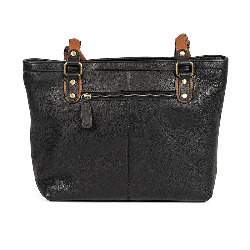 Fashion Sac à main en Cuir Bien Mieux en Noir Sacs