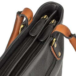 Fashion Sac à main en Cuir Bien Mieux en Noir Sacs