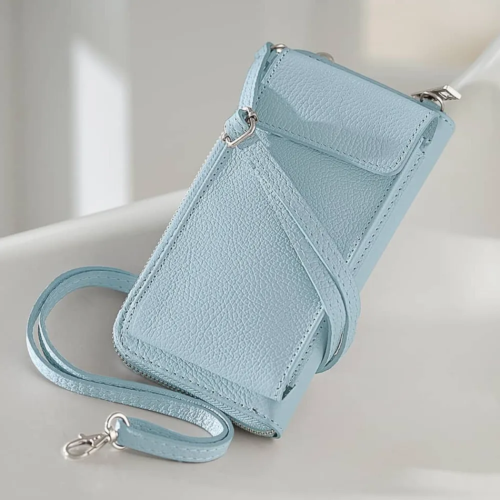 Cheap Sac Bandoulière Bleu Pâle Par Ici Sacs | Sacs Portés Travers