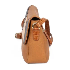 Sale Sac Bandoulière en Cuir Ancrée Dans la Marine Sacs | Sacs Portés Travers