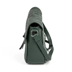 Store Sac Bandoulière en Cuir Attirée Par le Vert Sacs | Sacs Portés Travers