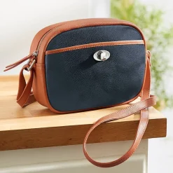 Sale Sac Bandoulière en Cuir Choc Créatif Sacs Portés Travers