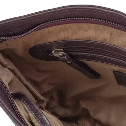 Store Sac Bandoulière en Cuir Comme le Bon Vin Sacs | Sacs Portés Travers
