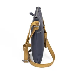 Hot Sac Bandoulière en Cuir Denim à l’Aube Sacs | Sacs Portés Travers
