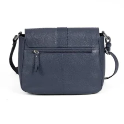 Outlet Sac Bandoulière en Cuir Délicatement Denim Sacs | Sacs Portés Travers