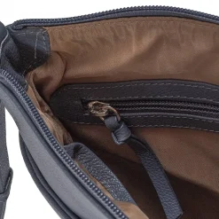 Best Sale Sac Bandoulière en Cuir Détail dans le Denim Sacs | Sacs Portés Travers