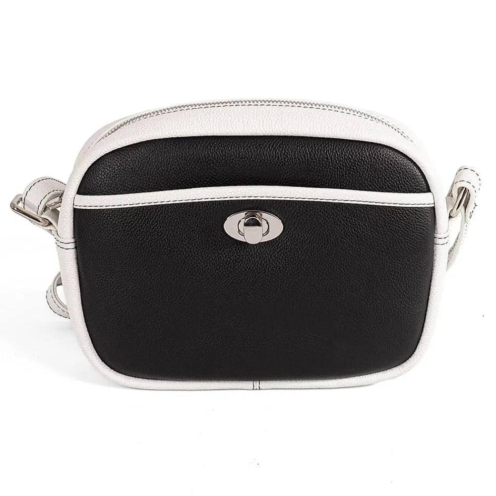 Sale Sac bandoulière en Cuir En Monochrome Sacs | Sacs Portés Travers