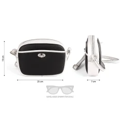 Sale Sac bandoulière en Cuir En Monochrome Sacs | Sacs Portés Travers