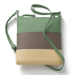 Store Sac Bandoulière en Cuir Harmonie de la Nature Sacs