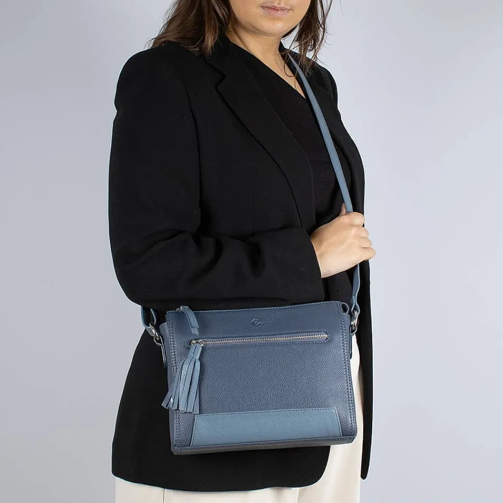 New Sac Bandoulière en Cuir Jours en Denim Sacs | Sacs Portés Travers