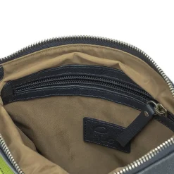 New Sac Bandoulière en Cuir Marine Gestes Audacieux Sacs | Sacs Portés Travers