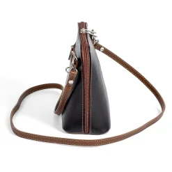 Cheap Sac Bandoulière en Cuir Noir Presque Parfait Sacs | Sacs Portés Travers