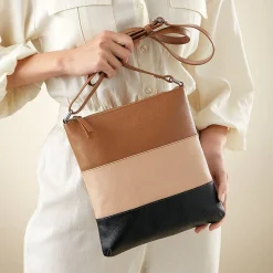 Clearance Sac Bandoulière en Cuir Nuances de Chic Sacs | Sacs Portés Travers