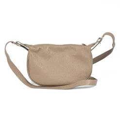Hot Sac Bandoulière en Cuir Taupe Bon Voyage Sacs | Sacs Portés Travers