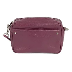 Online Sac Bandoulière en Cuir Violet Doucement Sacs | Sacs Portés Travers