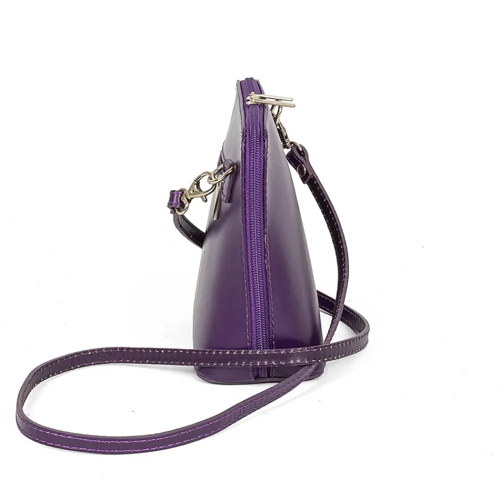 Shop Sac Bandoulière en Cuir Vision Violette Sacs | Sacs Portés Travers